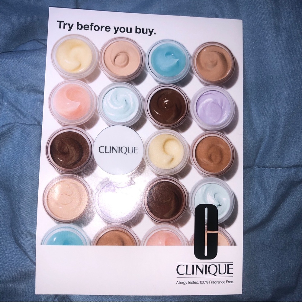 Clinique Dramatically Different body cream less than one ounce sample